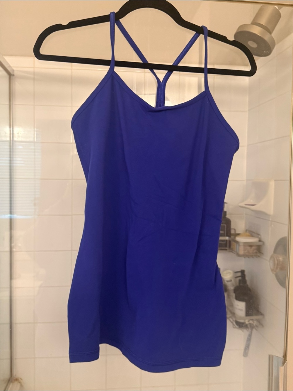 Lululemon Power Y Tank Blue Size 8